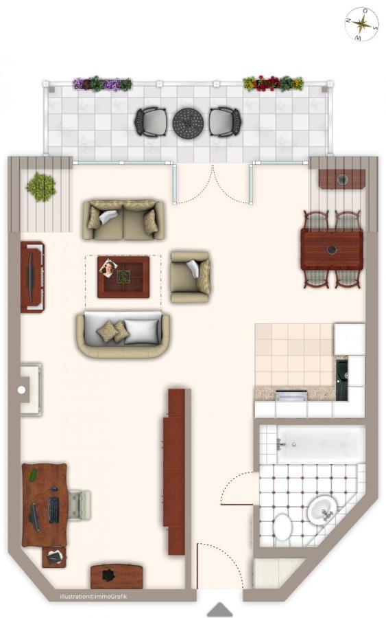 브리게 Arkonablick 33 Meerblick Premium Loft 빌라 외부 사진